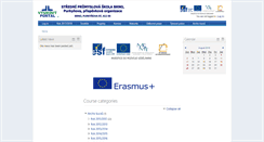 Desktop Screenshot of moodle.sspbrno.cz